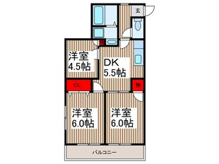 タナカハイツの物件間取画像